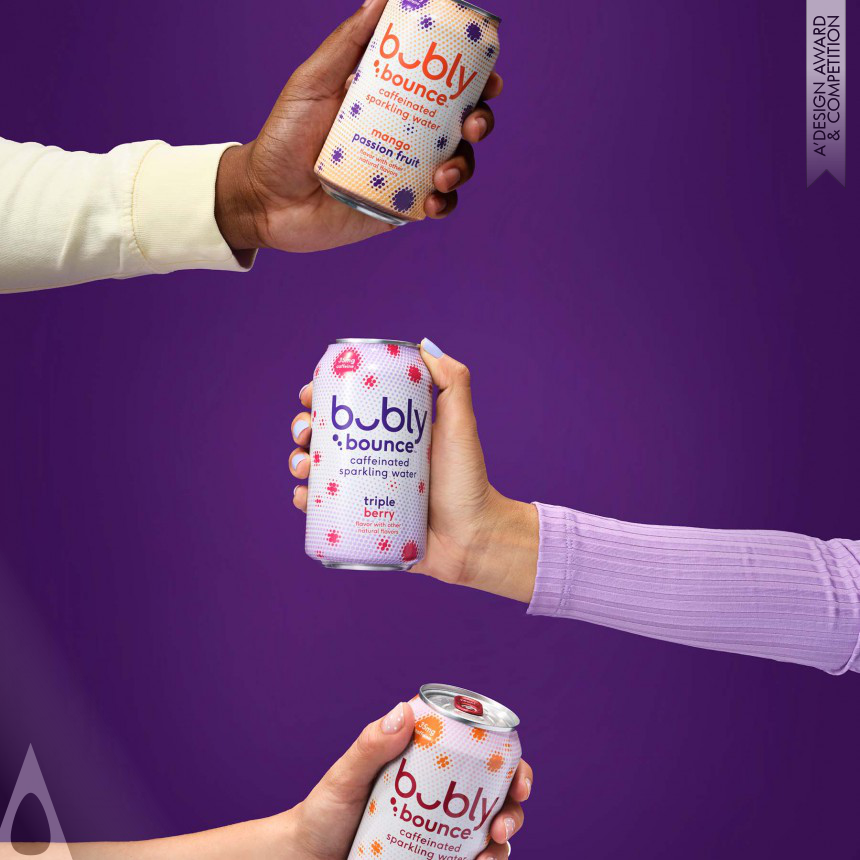 PepsiCo Design and Innovation's Bubly Bounce Beverage Packaging