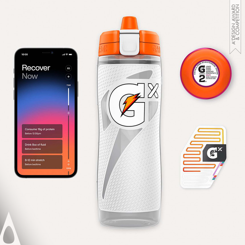 Gatorade GX Patch and APP - Silver Mobile Technologies, Applications and Software Design Award Winner