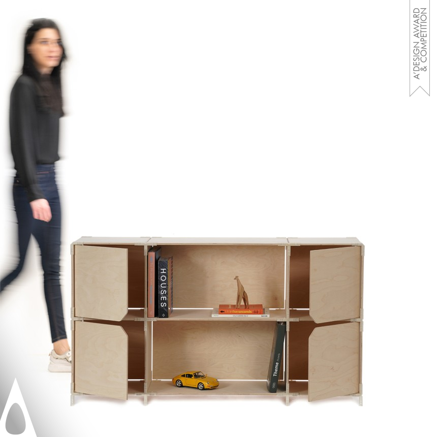 Boryana Petrova and Vassil Jivkov's BoBoX Modular Storage System