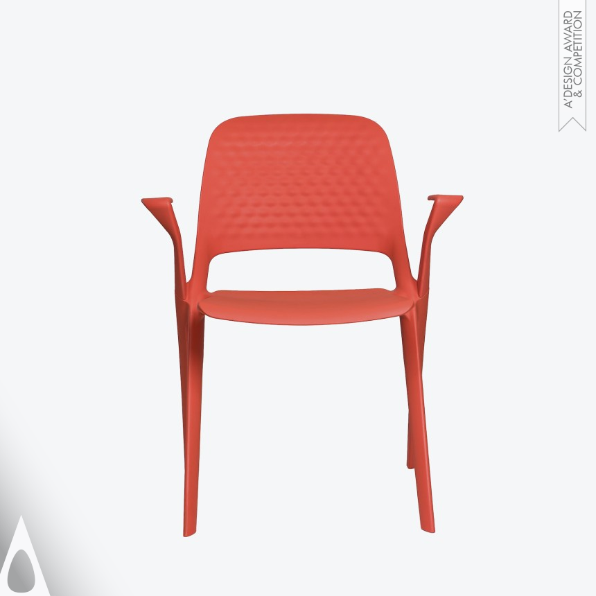 Silver Office Furniture Design Award Winner 2022 Mama Community Chair 