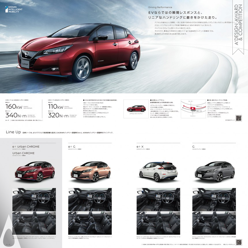 Noriko Hirai's Nissan Leaf Car Brochure