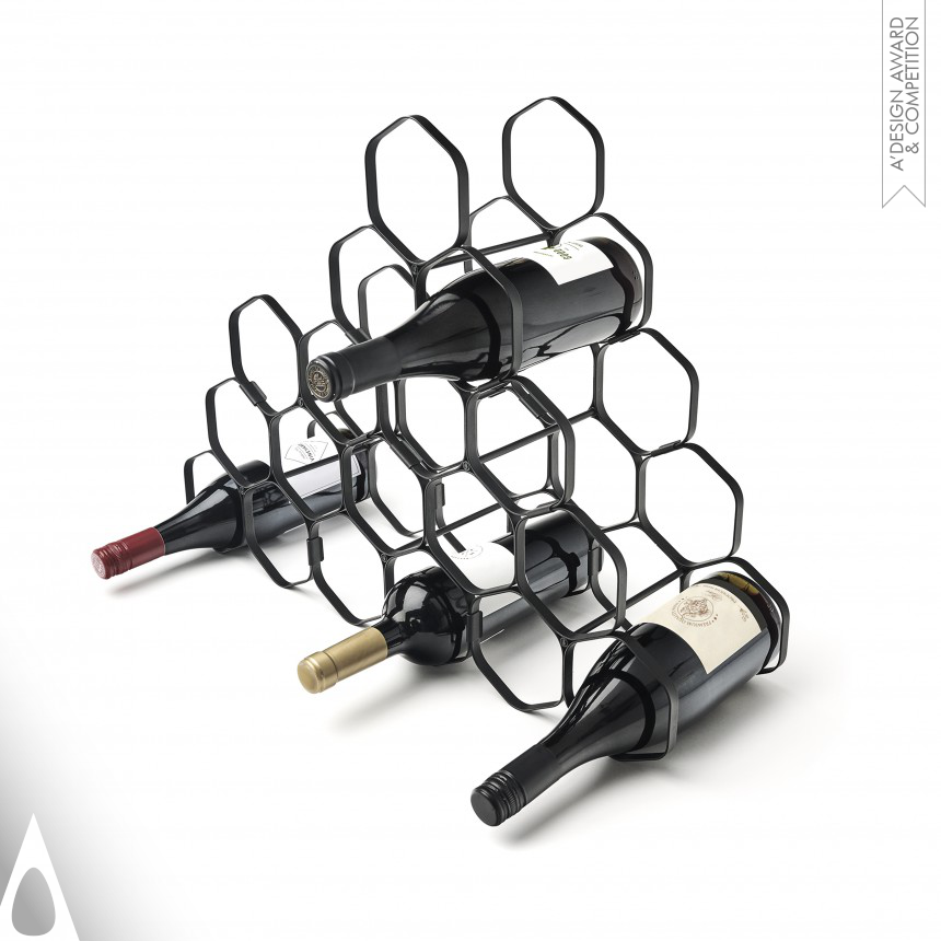WineStax Stackable Wine Rack