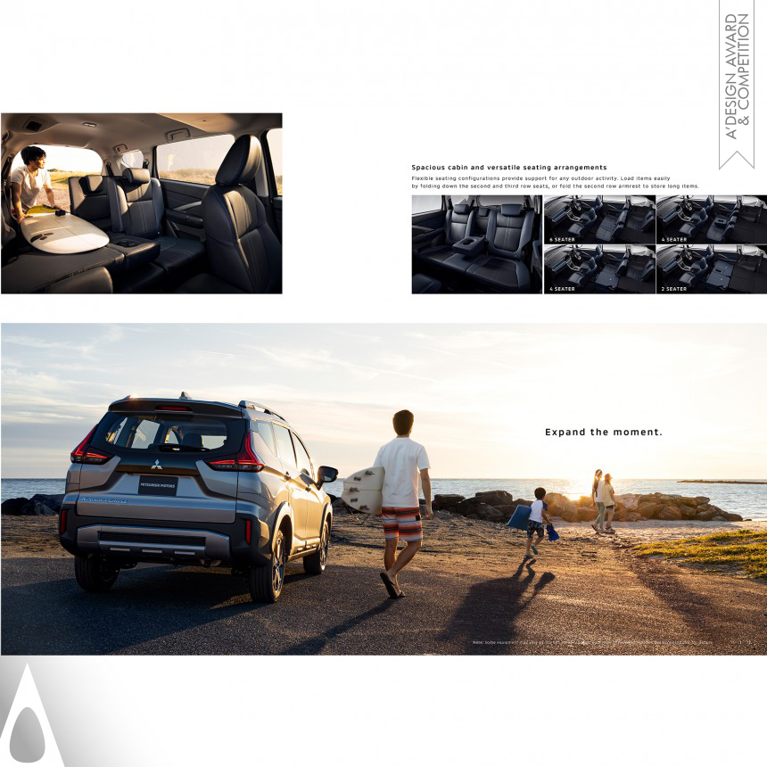 Noriko Hirai's Mitsubishi Motors Xpander cross Car Brochure