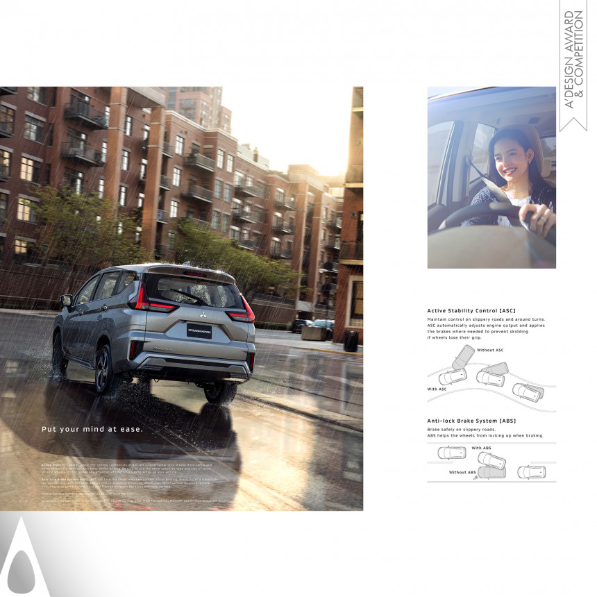 Mitsubishi Motors Xpander - Silver Graphics, Illustration and Visual Communication Design Award Winner