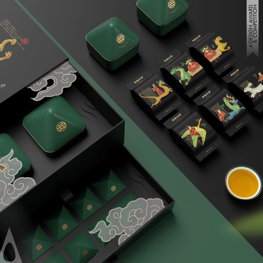 Silver Packaging Design Award Winner 2022 Tianmu Yunwu Tea Packaging 