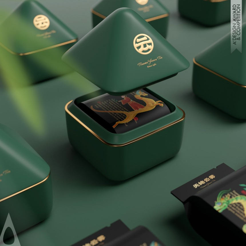 Tianmu Yunwu Tea designed by Huiqiong Yang