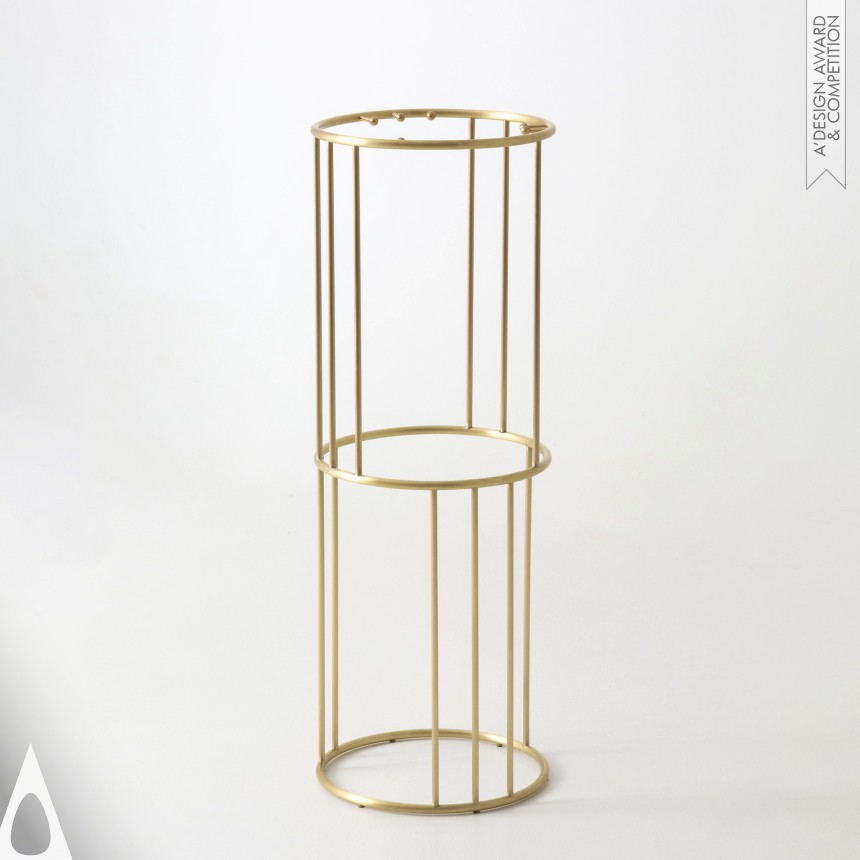 Iron Furniture Design Award Winner 2022 Frame Umbrella Stand  