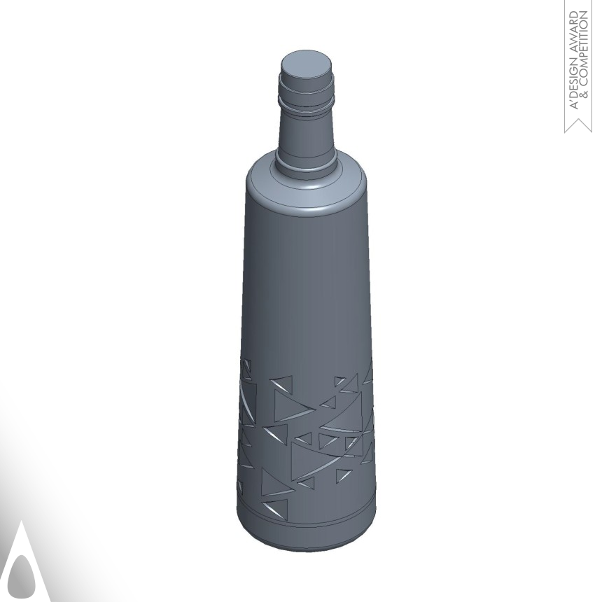 Sernova Vodka designed by Tridimage