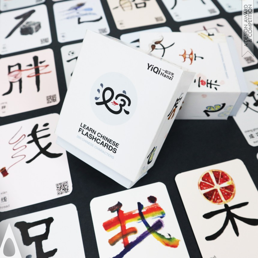 Silver Winner. YiQi Hanzi by Mengyu Cao