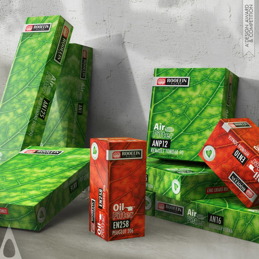 Rooeein - Bronze Packaging Design Award Winner