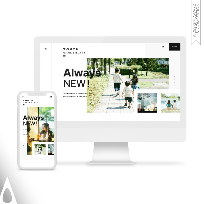 Silver Winner. Tokyu Garden City by Fourdigit Vietnam Co., Ltd.