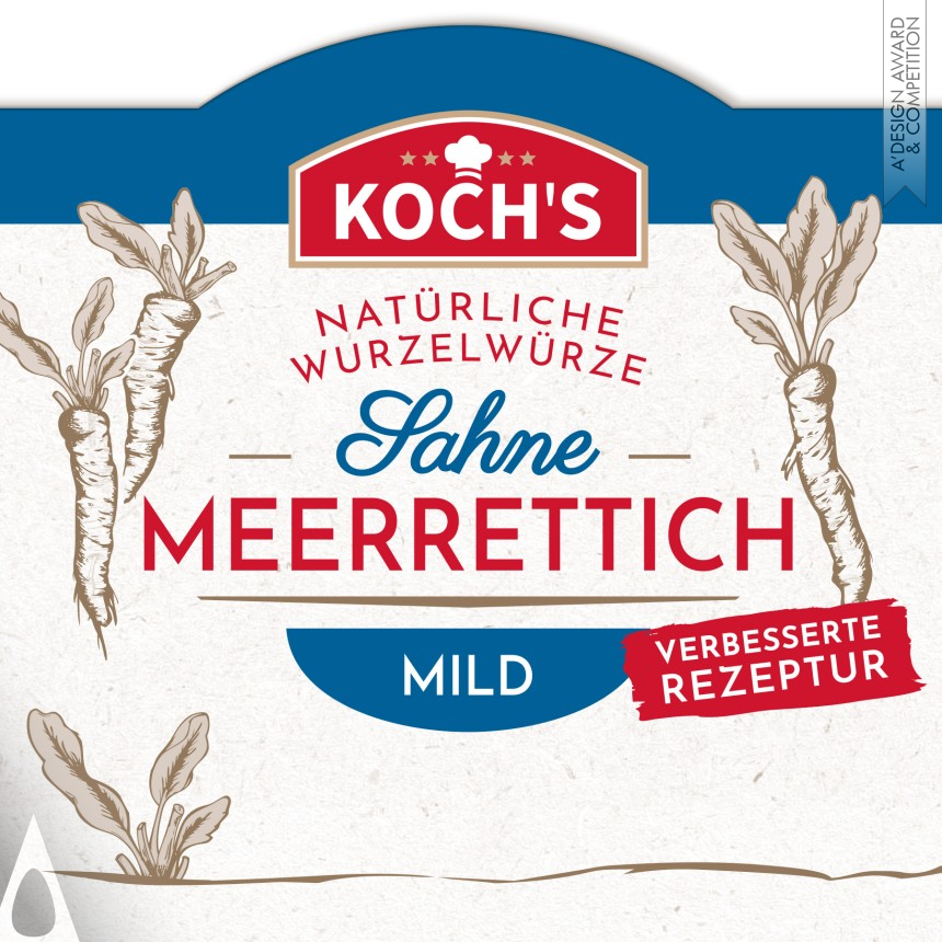 Koch's Meerrettich designed by Wolkendieb Design Agency