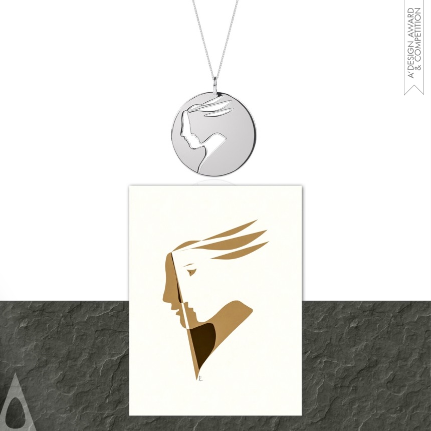 Gold Wind of Life - Iron Jewelry Design Award Winner