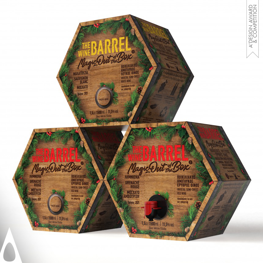 The Wine Barrel Xmas Limited Edition Packaging