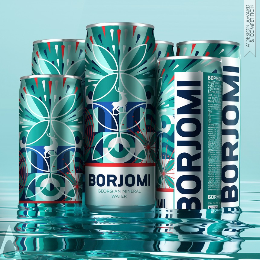 Borjomi - Bronze Packaging Design Award Winner