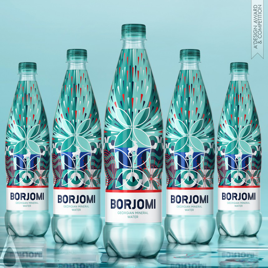 Antonia Skaraki's Borjomi Limited Edition Packaging