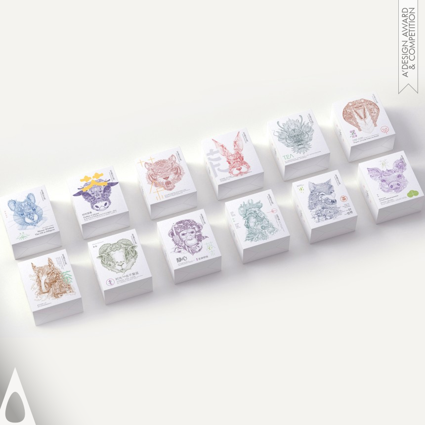 Bo Gou  Bin Xin Tea Box Packaging