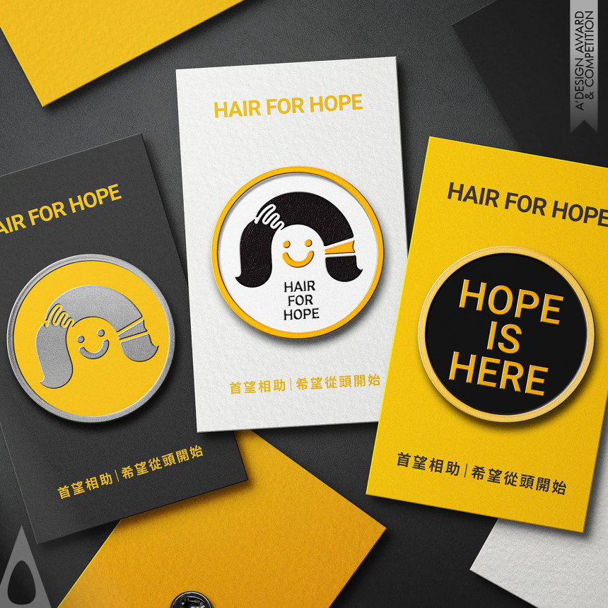 Hair For Hope Cancer Care Initiative - Bronze Social Design Award Winner