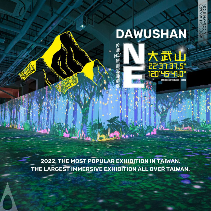 Bronze Event and Happening Design Award Winner 2023 Dawushan Immersive Exhitbition 