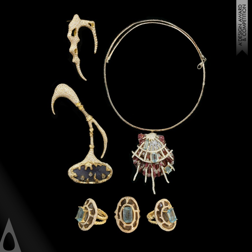 Silver Jewelry Design Award Winner 2023 Shell Jewellery Collection 