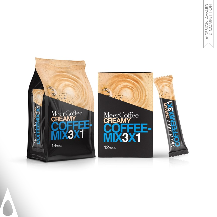 Masoud Najafi Amirkiasar's Meer Instant Coffee Packaging