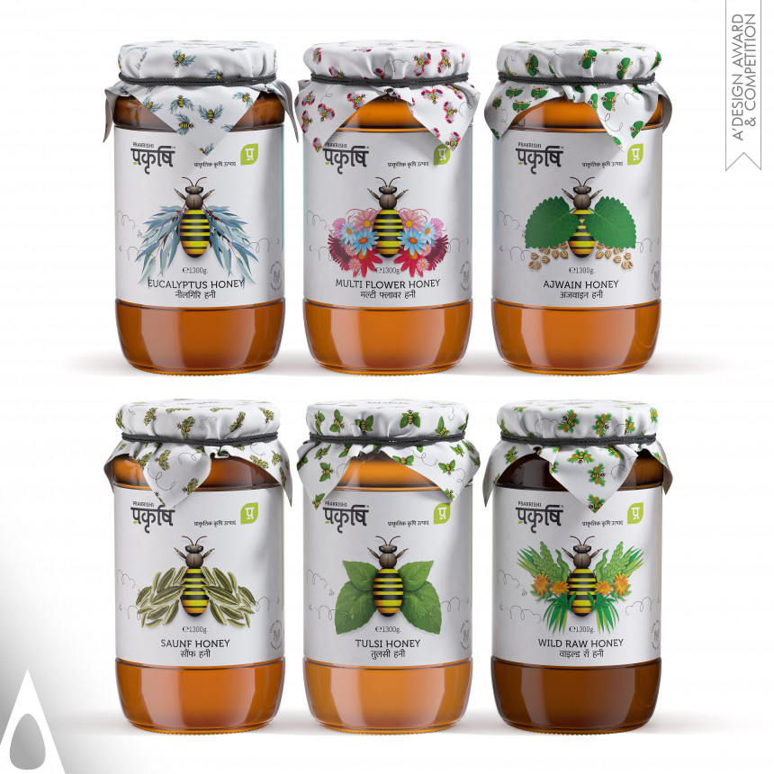 Prakrishi Honey Packaging