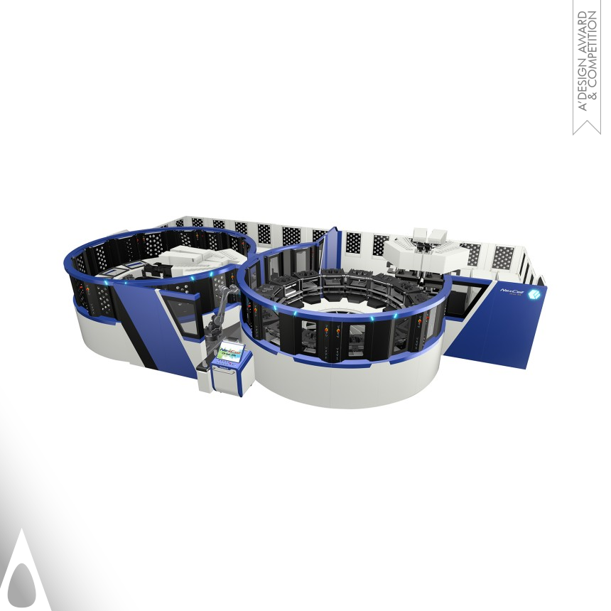 Silver Manufacturing and Processing Machinery Design Award Winner 2023 Nexcell Orbit RX Industry Product 