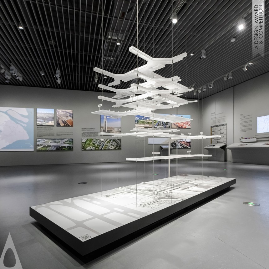 Silver Interior Space and Exhibition Design Award Winner 2023 Shanghai Urban Planning Exhibition Center 