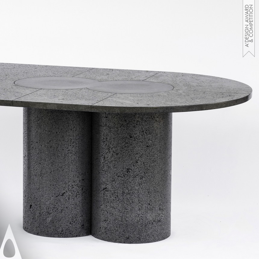 Silver Furniture Design Award Winner 2023 Petra Dining Table 