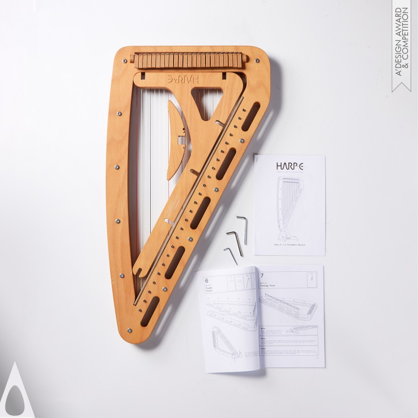 Silver Winner. Harp E by Joris Beets