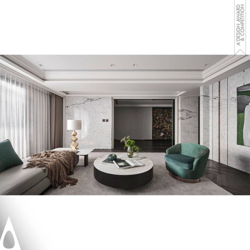 Iron Interior Space and Exhibition Design Award Winner 2023 Le Rendezvous Residential Apartment 