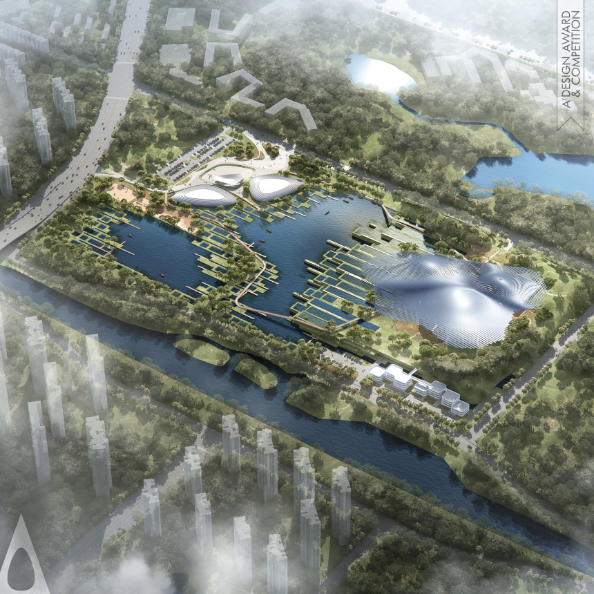 Silver Winner. Suzhou Sewage Treatment Complex by Link Architecture Design and Consulting