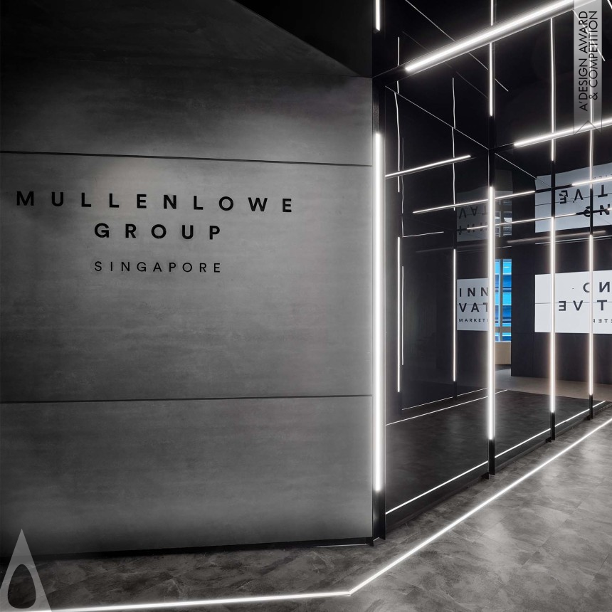 Silver Interior Space and Exhibition Design Award Winner 2023 Mullenlowe Singapore Workplace 