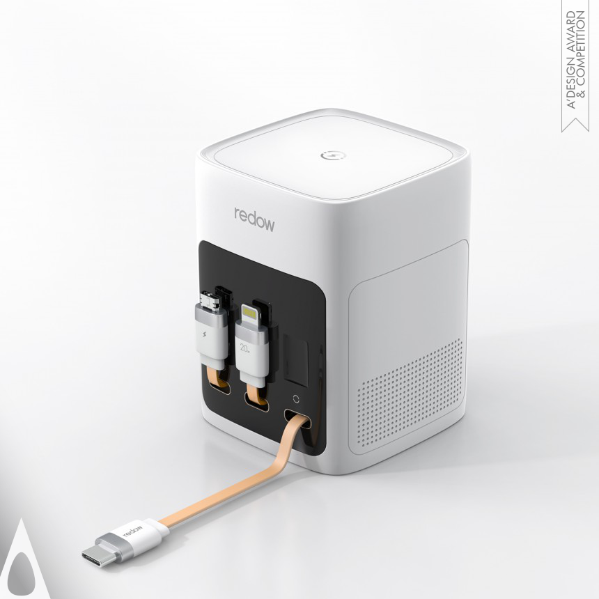 Silver Winner. Smart Desktop Cable Storage Product by Chunbin Li