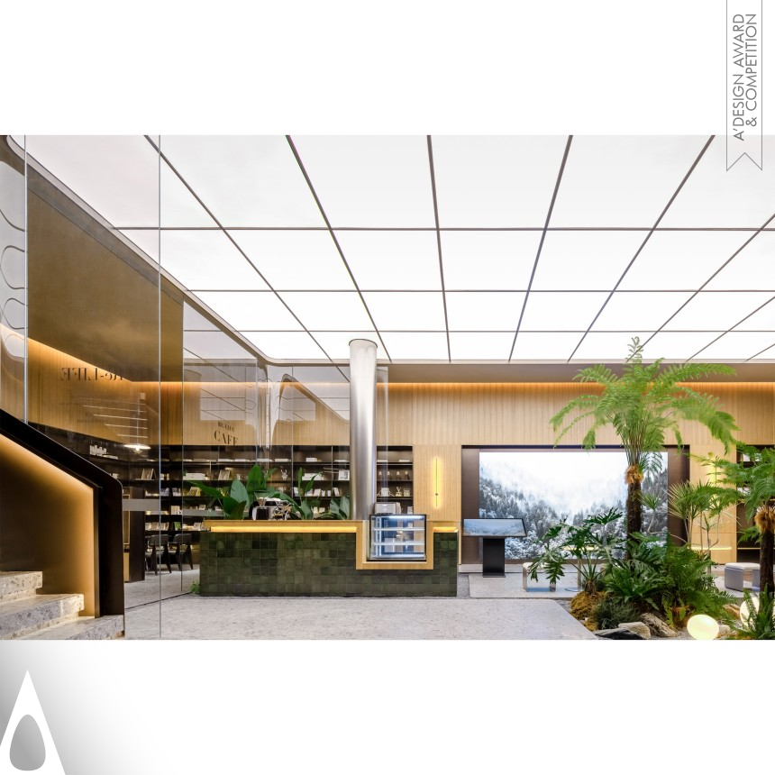 Silver Interior Space and Exhibition Design Award Winner 2023 Jinke City Light Sales Office 