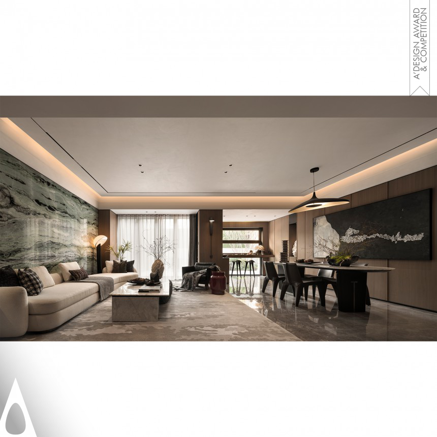 Bronze Interior Space and Exhibition Design Award Winner 2023 Longfor Luchen Model House 