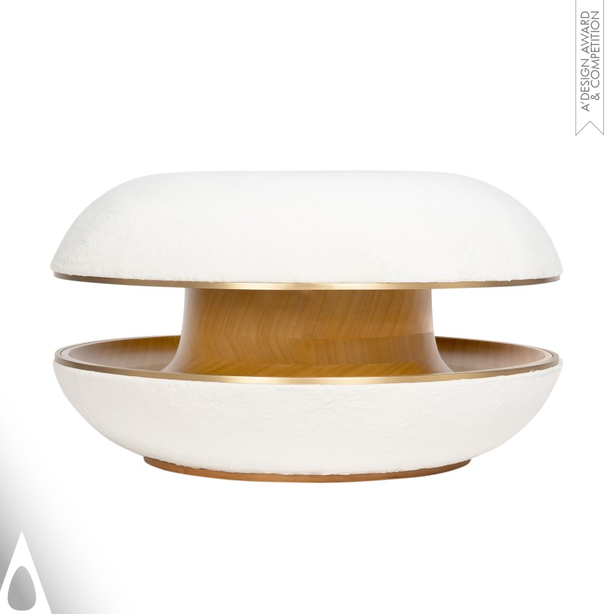 Silver Furniture Design Award Winner 2023 Berliner Multifunctional Pouf 