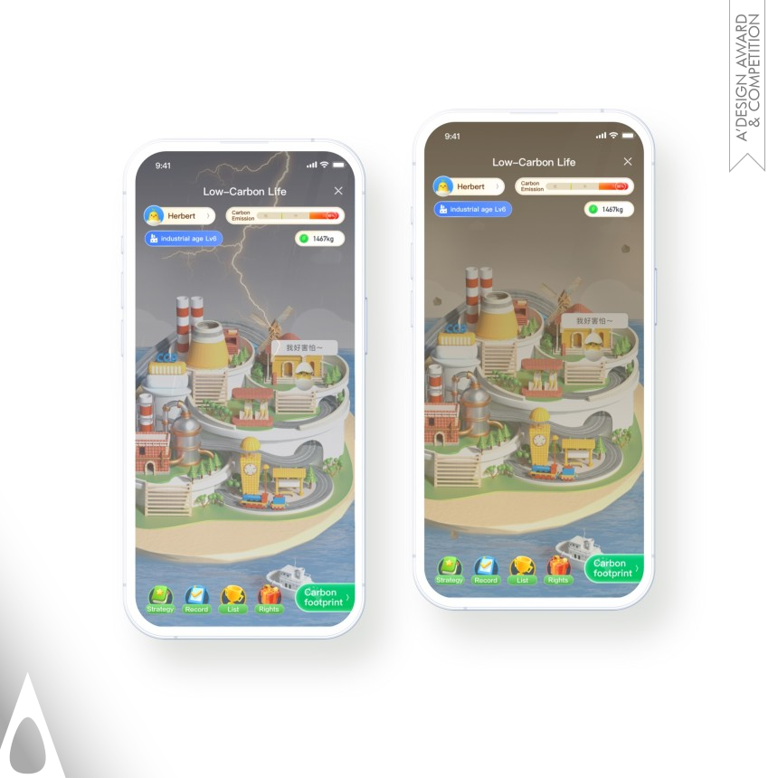 Bronze Sustainable Products, Projects and Green Design Award Winner 2023 Low-Carbon Life Software 