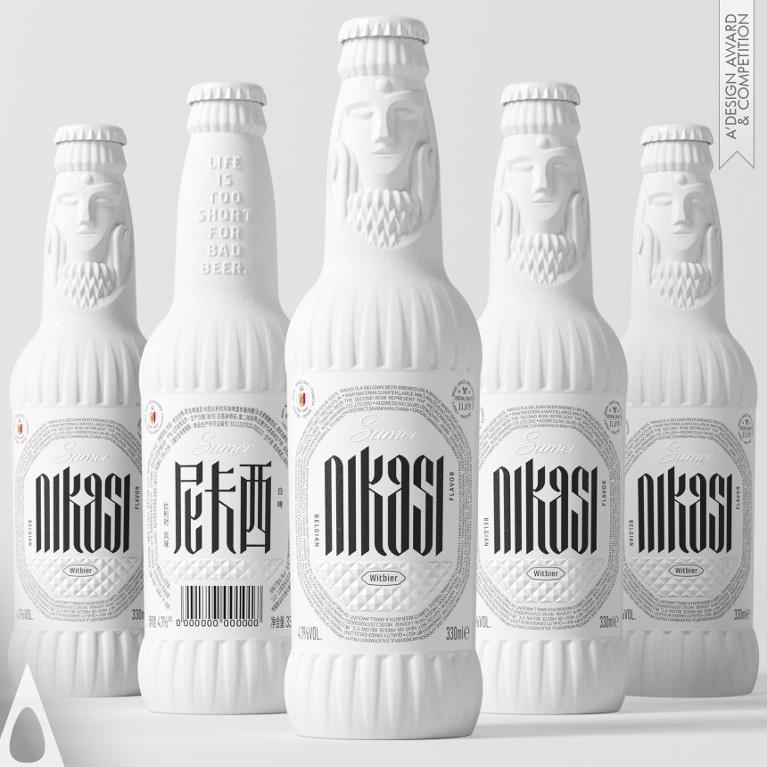 Tiger Pan's Nikasi White Beer Packaging