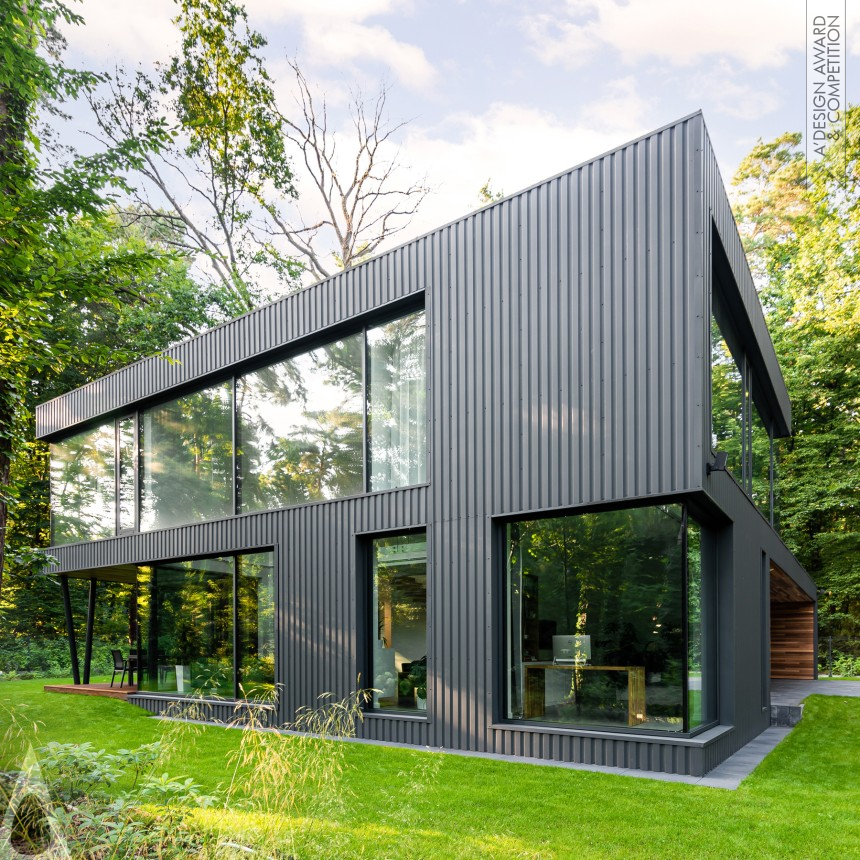 Mateusz Zajkowski's Blended Into The Forest Residential House