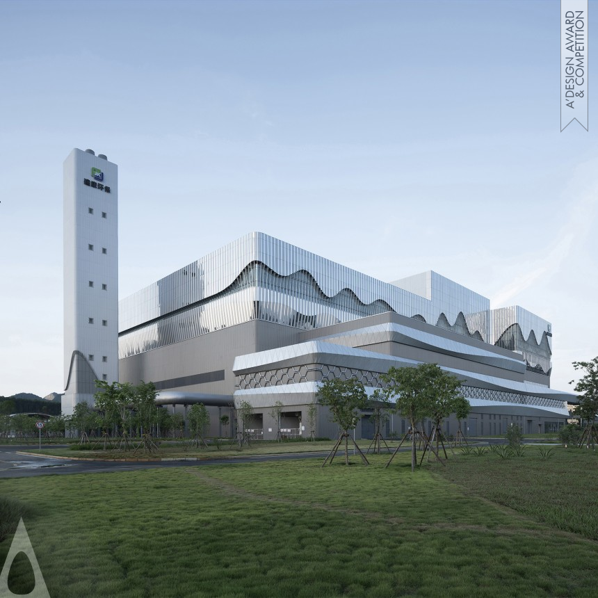 Golden Architecture, Building and Structure Design Award Winner 2023 Mountain Impression Power Plant 