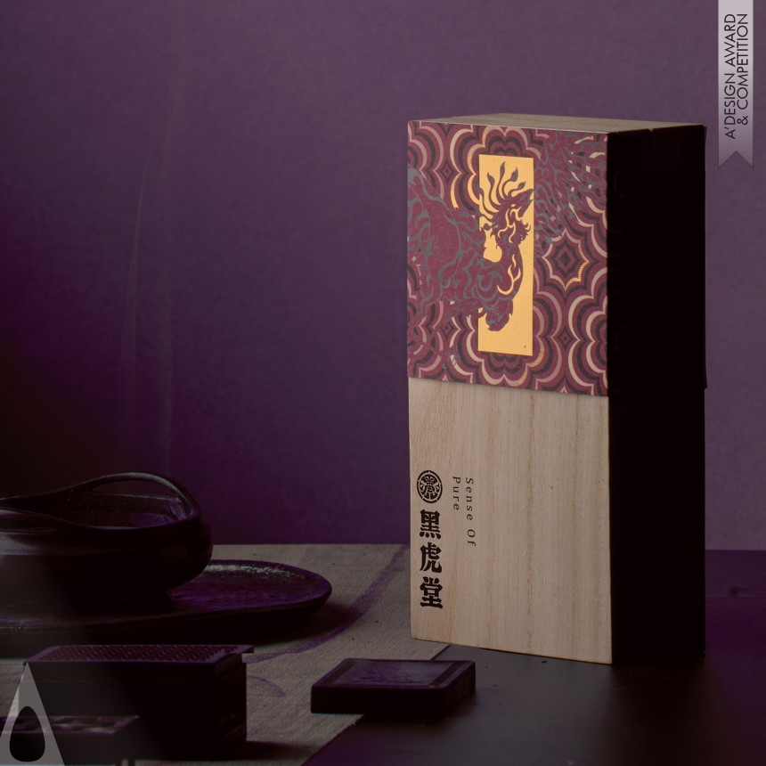 Jing-Yi Li's Hei Hu Hall Incense Packaging