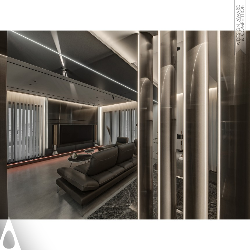 Bronze Interior Space and Exhibition Design Award Winner 2023 Highlight Residence Residential Apartment 