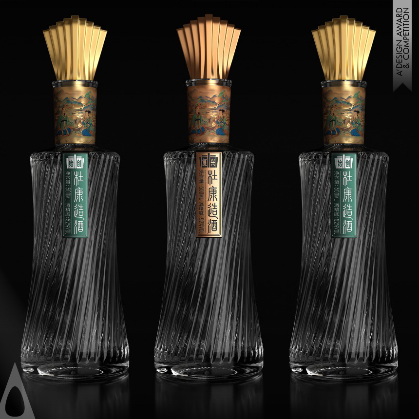 Silver Packaging Design Award Winner 2023 Dukang Liquor The Maker of Chinese Baijiu 