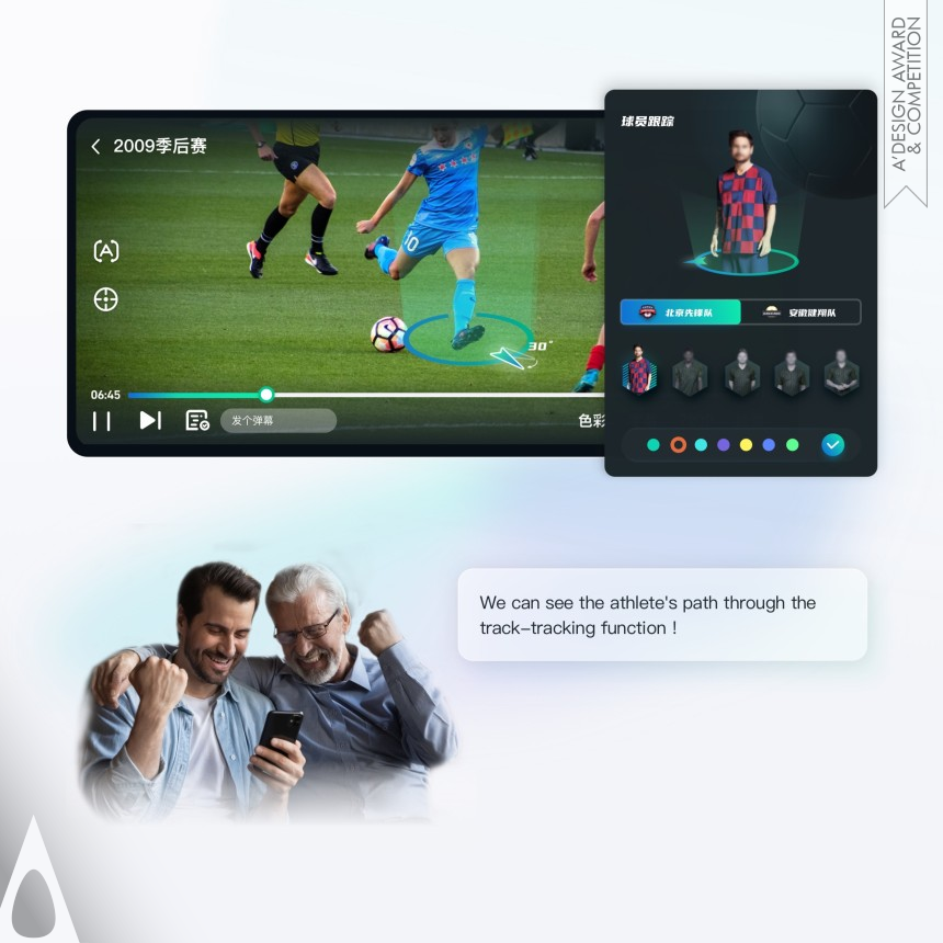Spectator Assistant - Silver Interface, Interaction and User Experience Design Award Winner