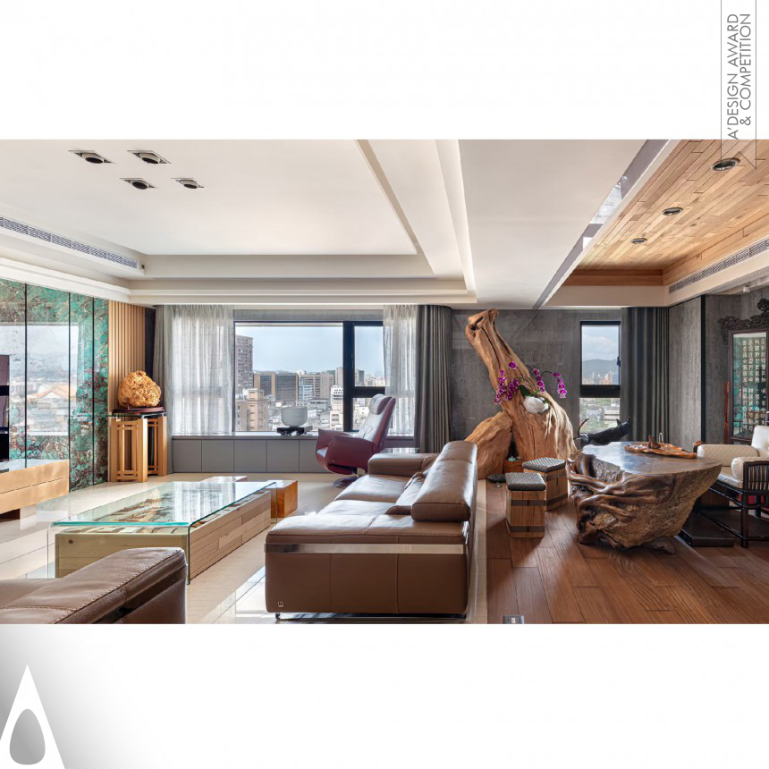 Bronze Interior Space and Exhibition Design Award Winner 2023 The Woody Aroma of Cypress Residential 