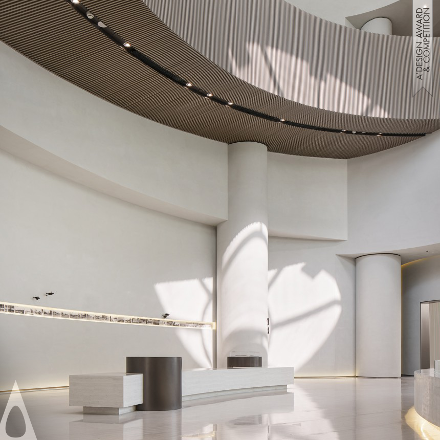 Golden Interior Space and Exhibition Design Award Winner 2023 The Future Preface Exhibition Center 
