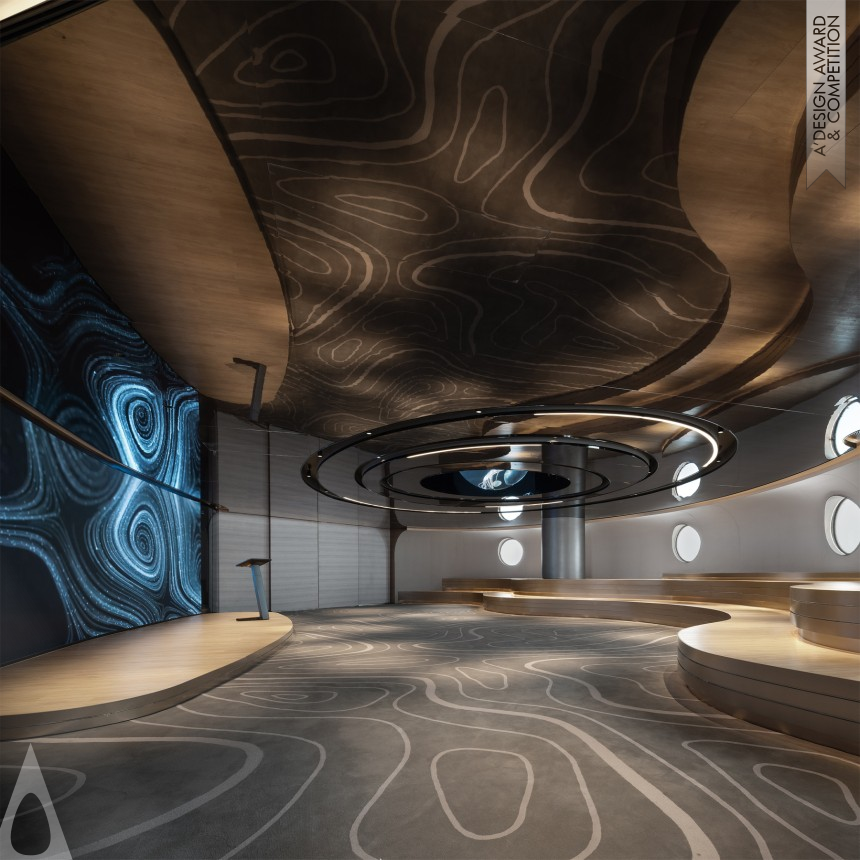 Bronze Interior Space and Exhibition Design Award Winner 2023 Curves Safari Office 