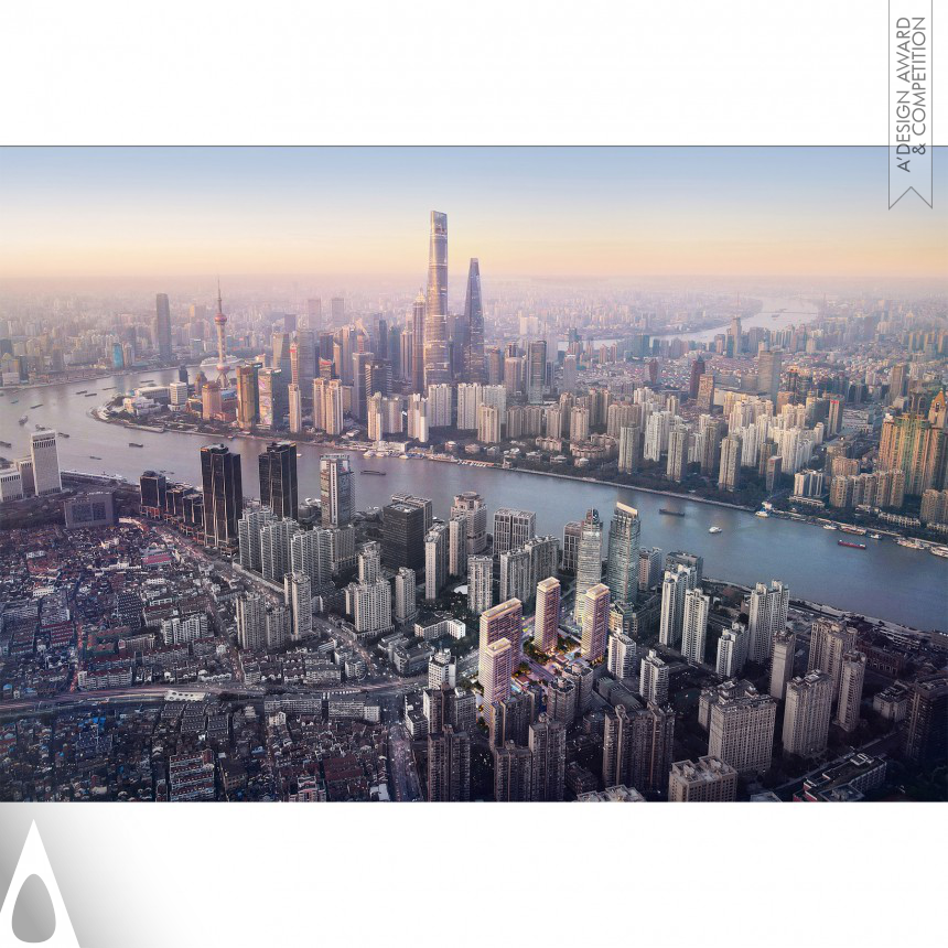 Silver Construction and Real Estate Projects Design Award Winner 2023 The Bund Garden 