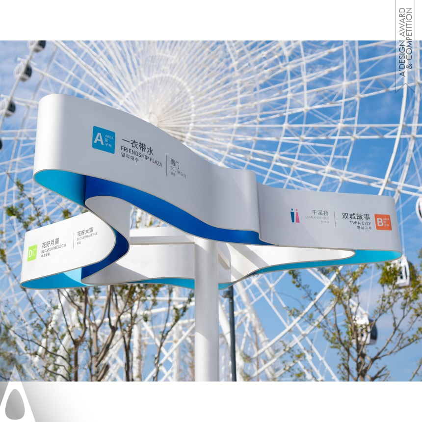 Yi Zhang's KK-Park Signage System